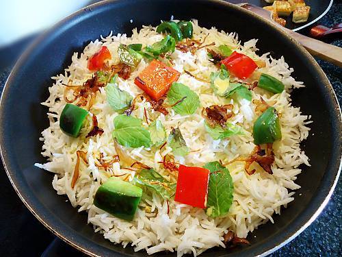 Paneer Biryani Recipe  Dum Style    Swasthi s Recipes - 43