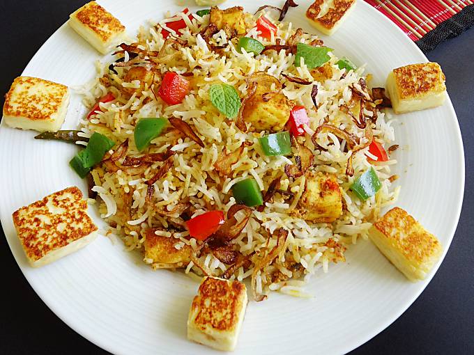 Paneer Biryani Recipe-image