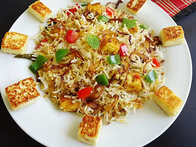 paneer biryani recipe