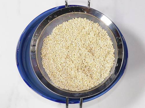 Quinoa pulao  vegetable quinoa pilaf    Swasthi s Recipes - 64