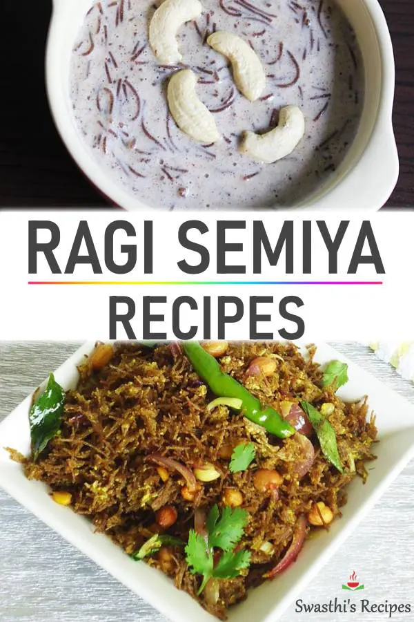 Ragi semiya recipes