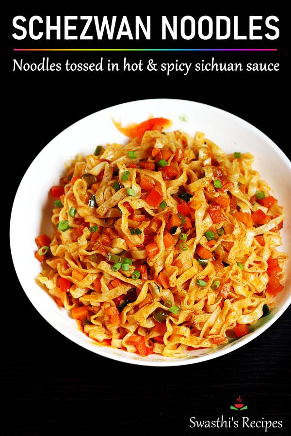 Schezwan noodles recipe   Swasthi s Recipes - 61