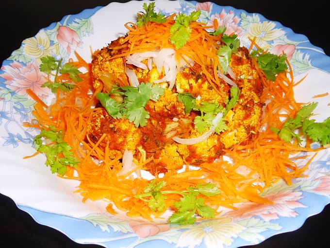 Tandoori cauliflower