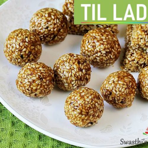 Til ke laddu (sesame seeds ladoo) Swasthi's Recipes
