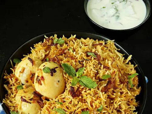 egg biryani