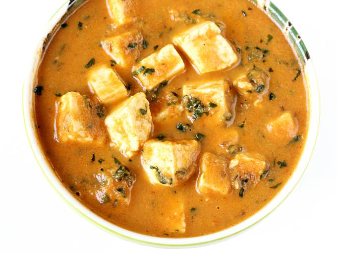  methi Paneer Rezept