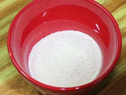 adding semolina
