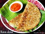 rava dosa