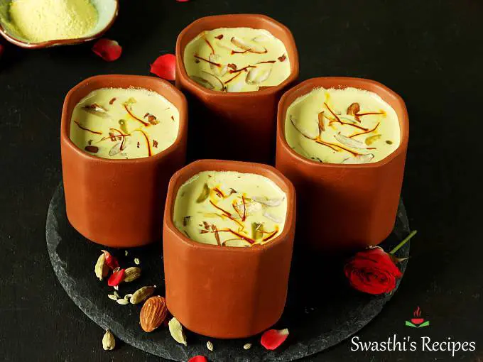 thandai recipe for holi