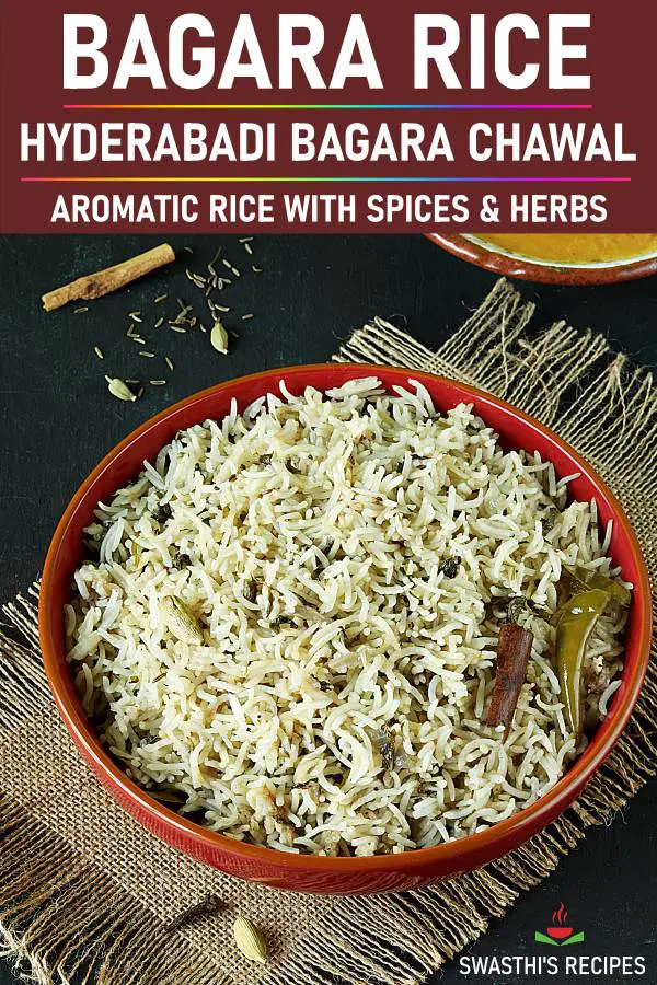 Bagara Rice (Instant pot & stovetop)