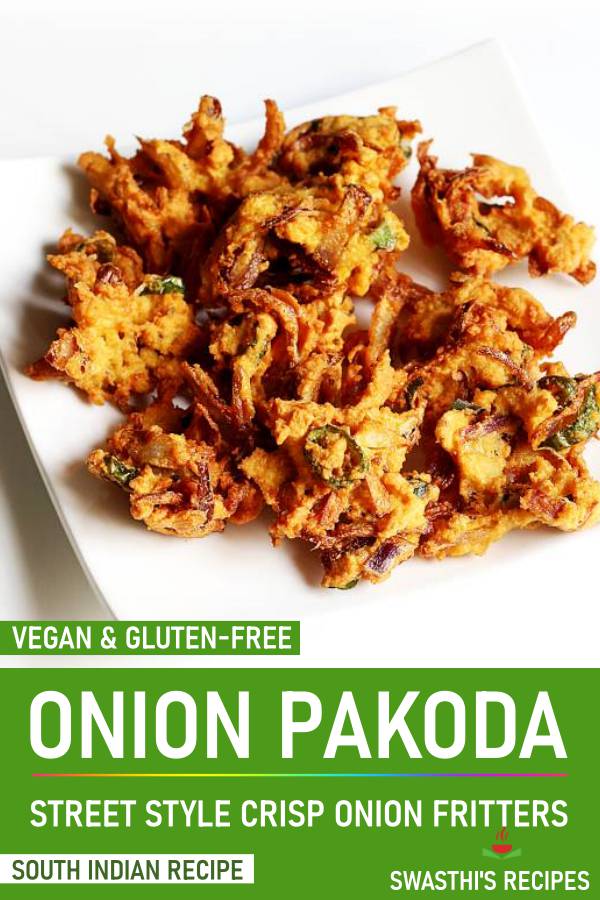 Onion pakoda recipe | How to make crisp onion pakoda