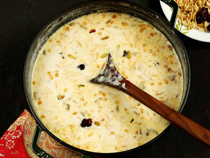 Sheer khurma recipe for Ramadan - Swasthi's Recipes