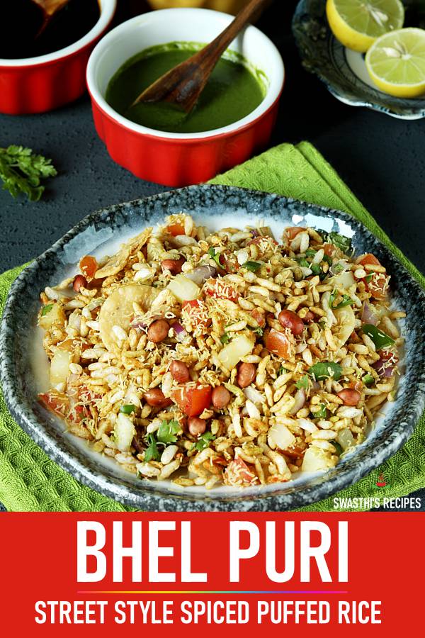 Bhel Puri Recipe Swasthi S Recipes