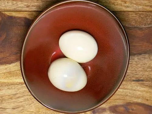 hard boiled eggs