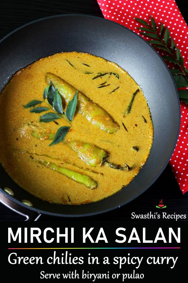 Mirchi ka salan for biryani