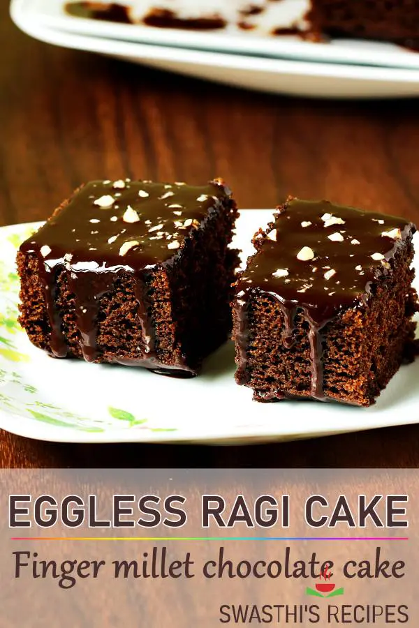 Ragi cake | Eggless ragi cake | Finger millet cake