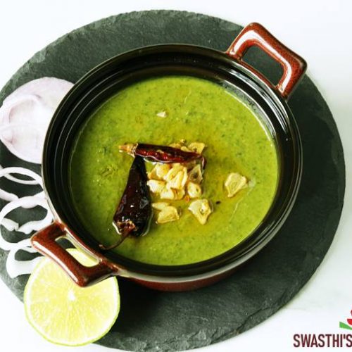 Spinach Curry (Indian Palak Curry) Swasthi's Recipes