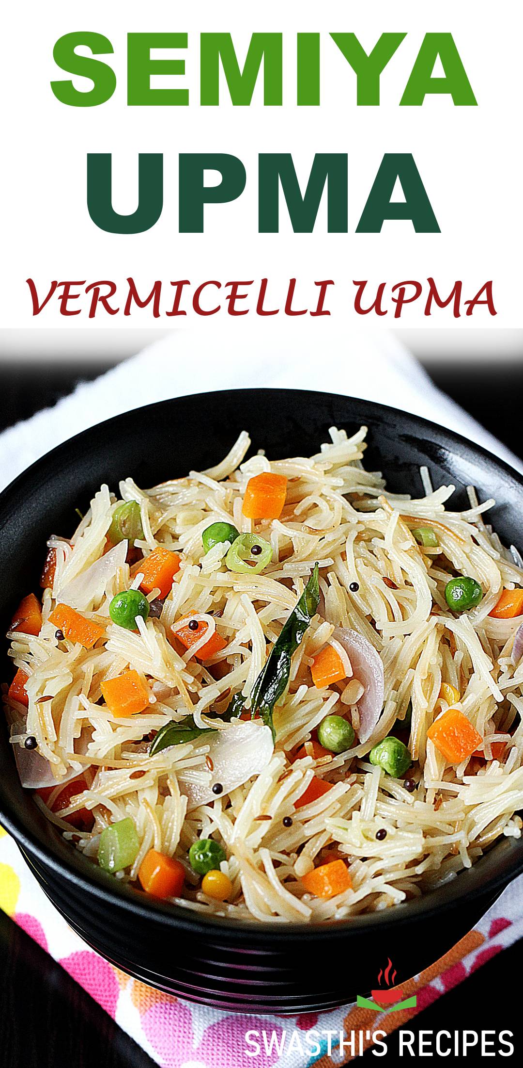 Semiya upma recipe | vermicelli upma recipe | vermicelli recipes
