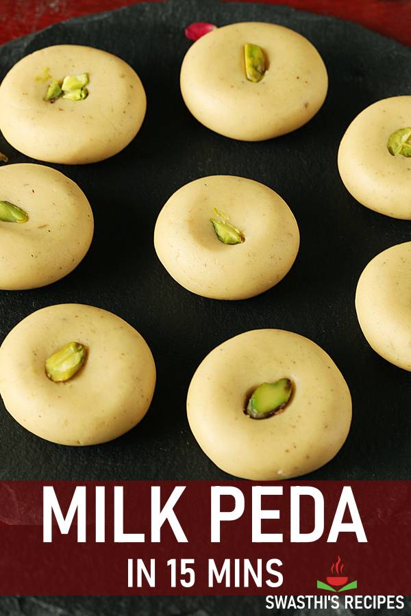 Peda recipe | How to make milk peda or doodh peda