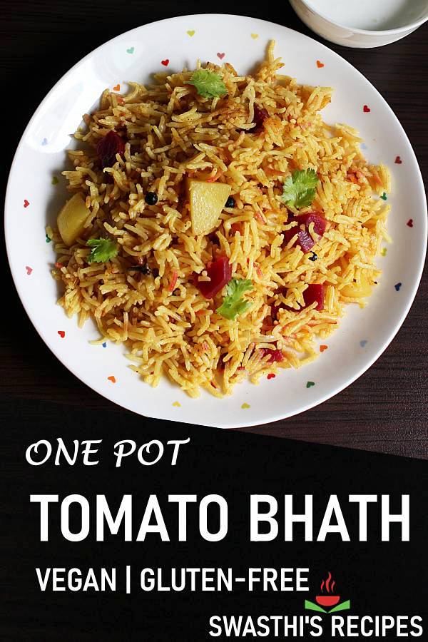 Tomato bath | Karnataka style tomato bhath