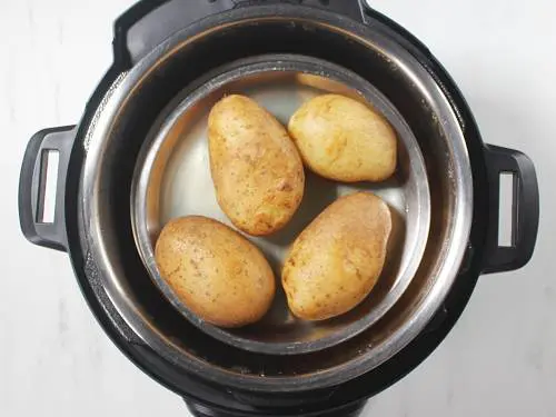 boiling potatoes for patties