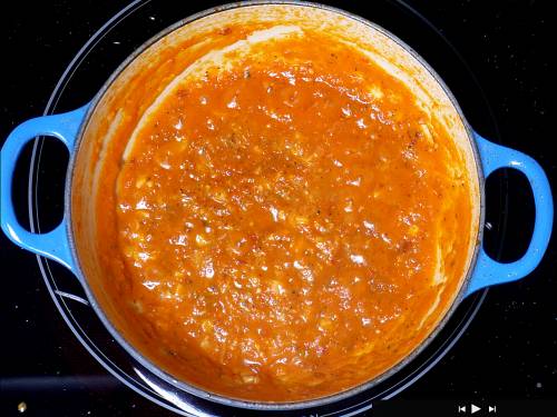 thickened sauce for bread pizza