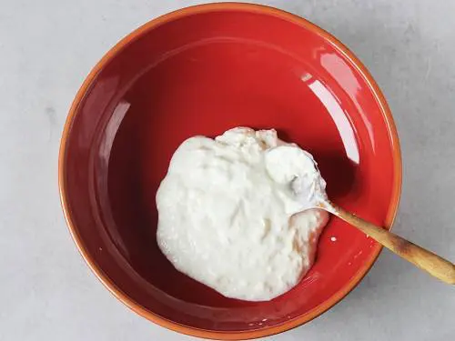 thick curd for tandoori mushroom tikka