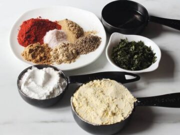 ingredients for roasted cashews