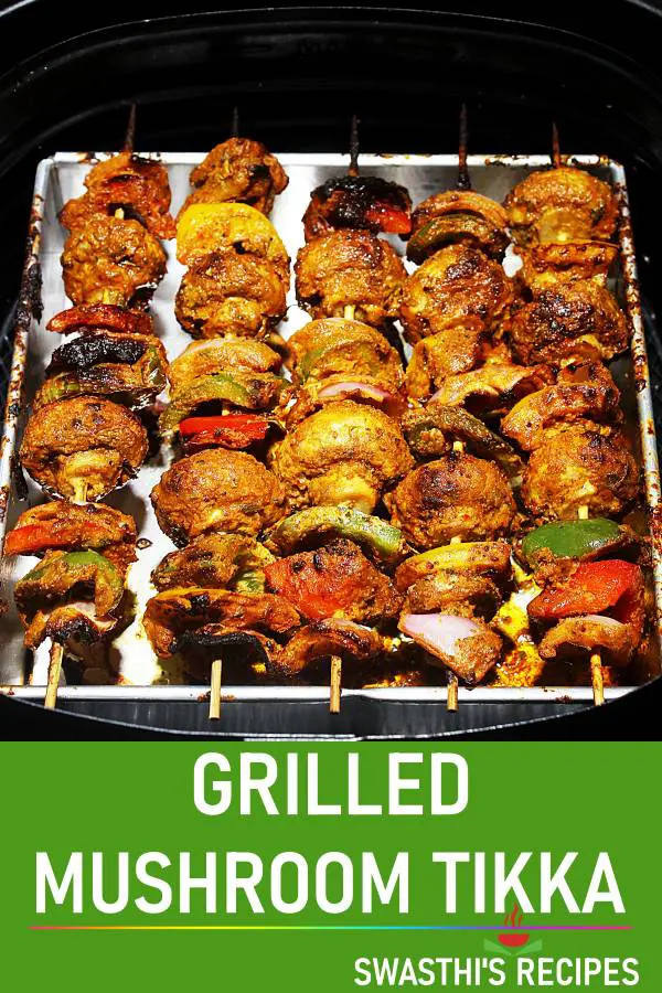 Tandoori mushroom tikka