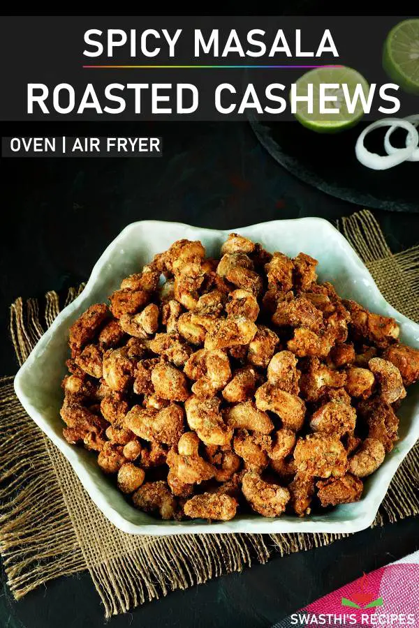 Roasted cashews (spicy masala kaju)