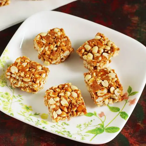 peanut chikki for diwali