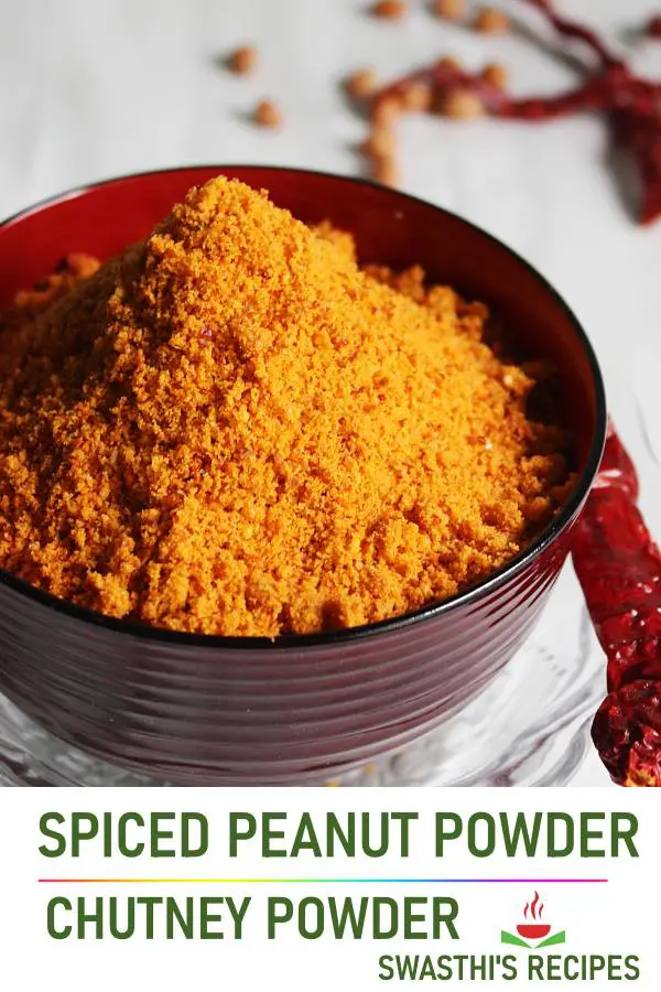 Chutney powder (Peanut powder) Chutney pudi