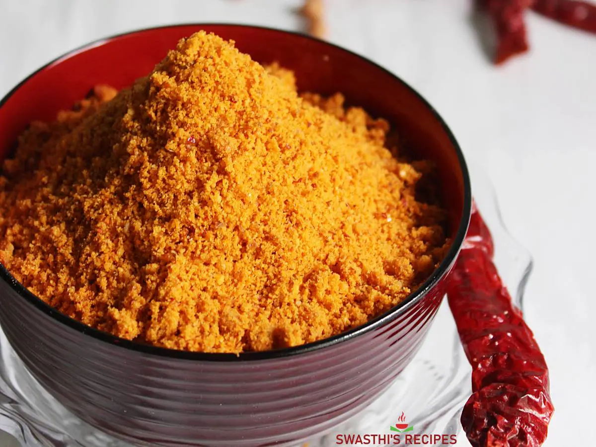 peanut powder chutney powder