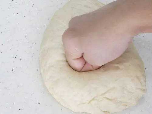 punch the dough 