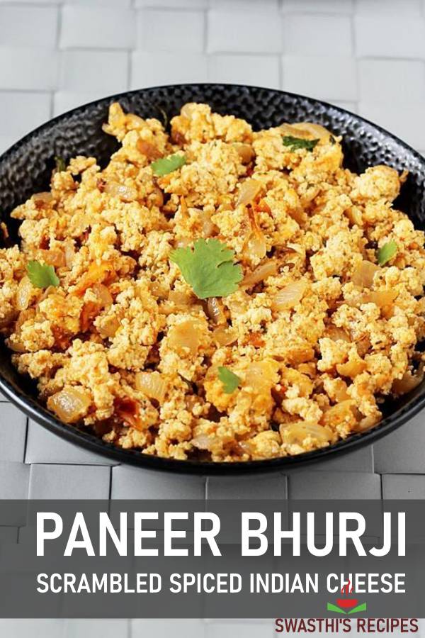 Paneer bhurji recipe