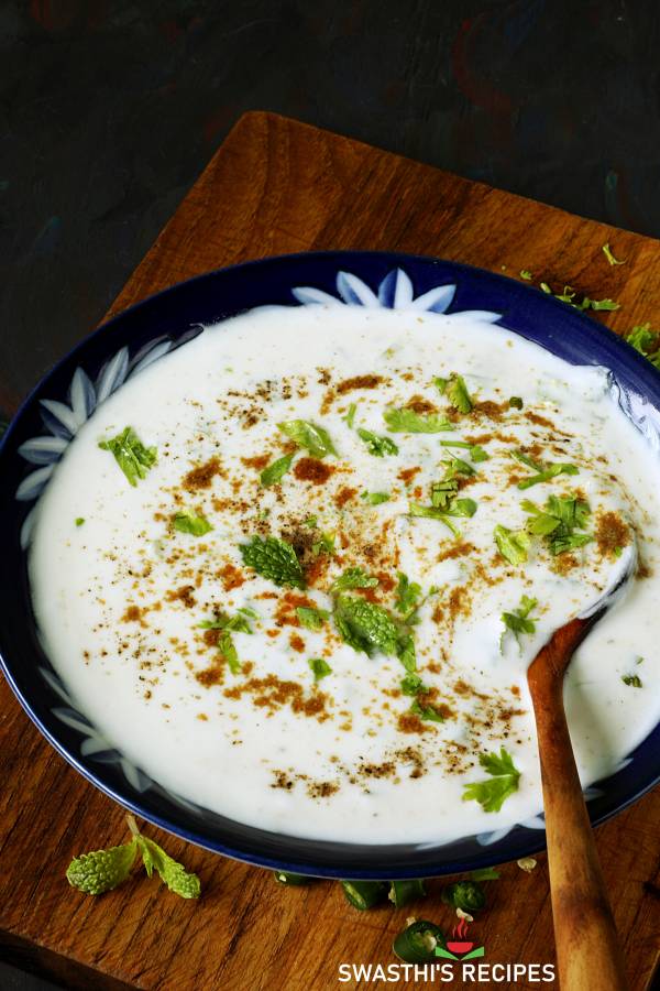 cucumber raita