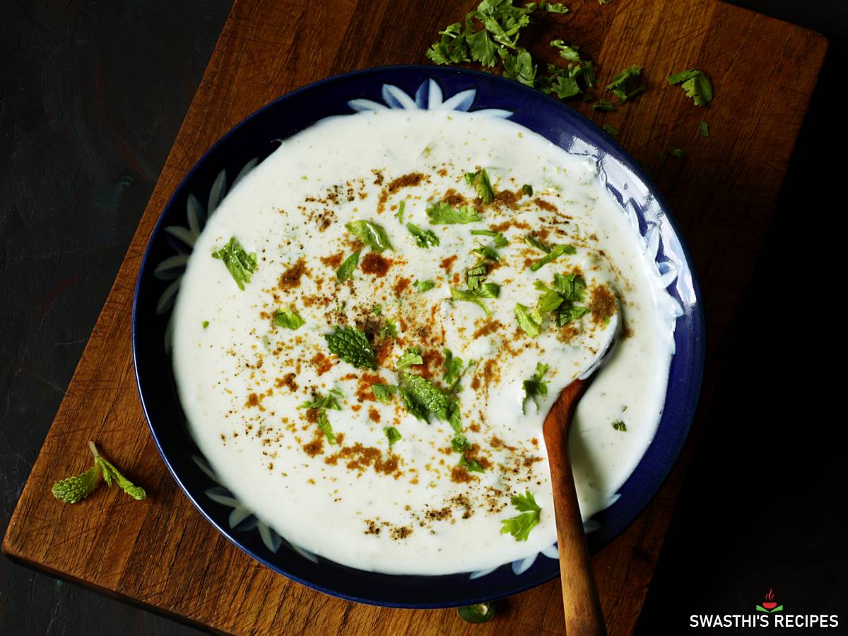 cucumber raita