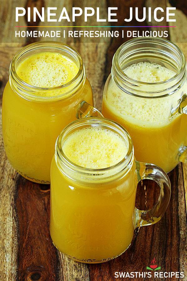 Pineapple juice recipe