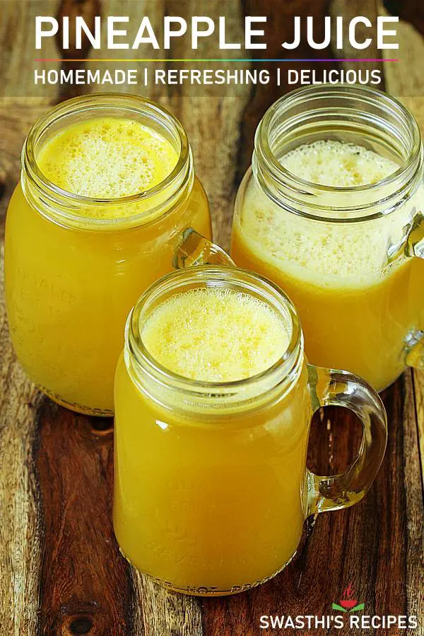 Pineapple juice recipe