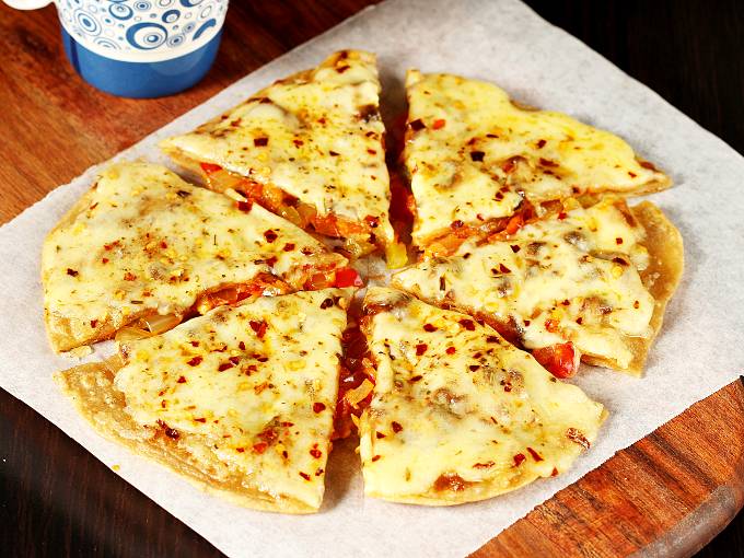 pizza paratha pizza roti