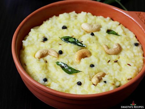 Ven Pongal Recipe Khara Pongal