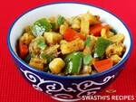 aloo capsicum