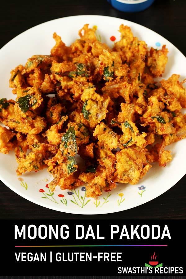Moong dal pakoda (moong dal bhajiya)