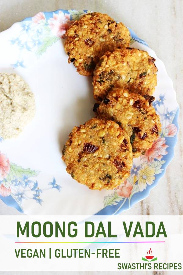 Dal vada (Moong dal vada)