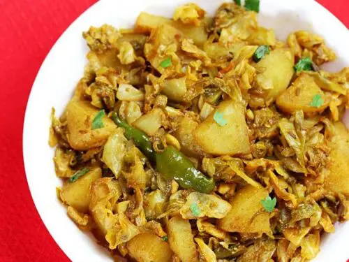 cabbage sabzi