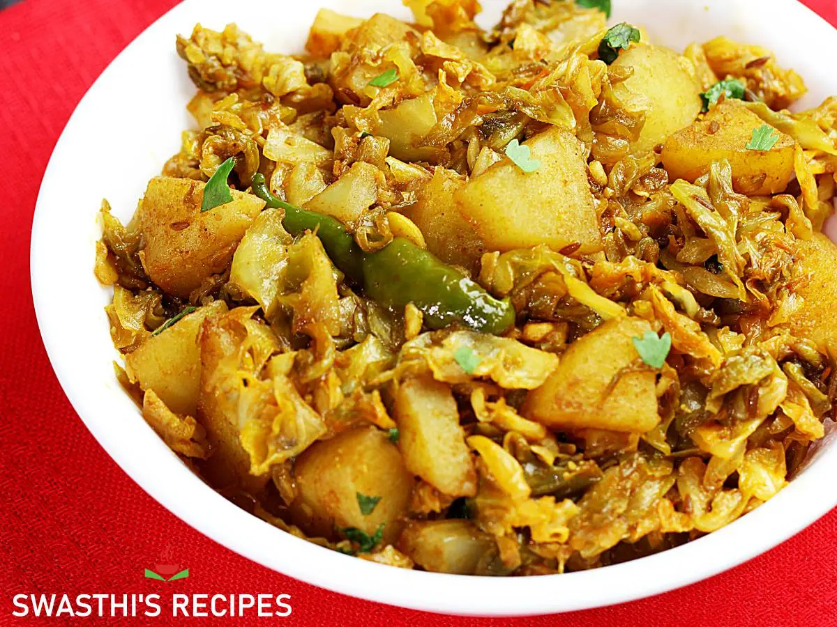 cabbage sabzi 