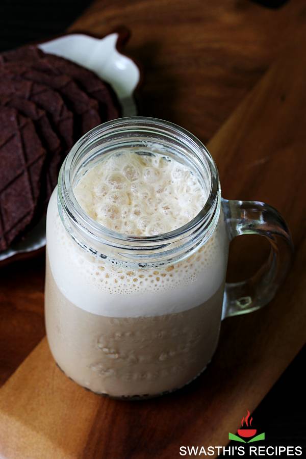 Cold coffee recipe (cafe style) - Swasthi's Recipes