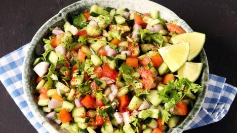 Kachumber Salad (Vegetable Salad)