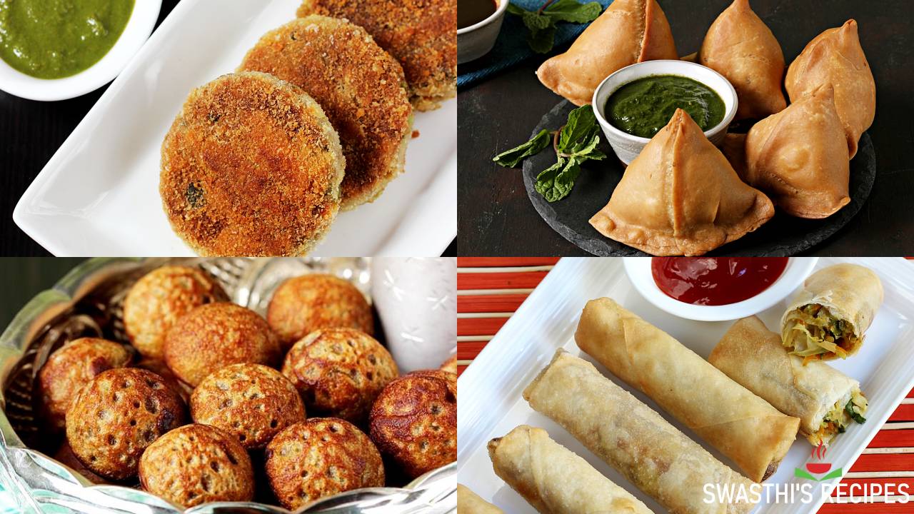 Indian Snacks Recipes - 216 Evening Snacks