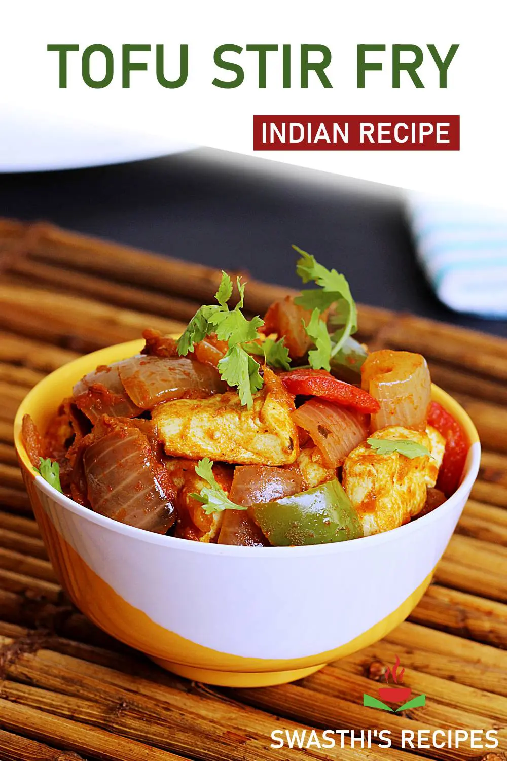 Indian Tofu stir fry